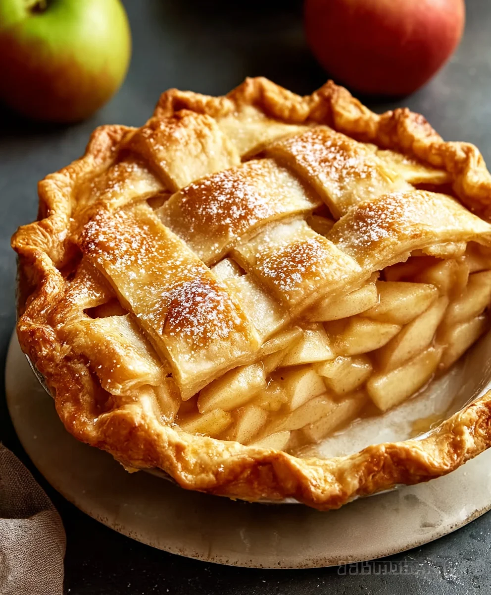 Classic Apple Pie-Easy Delicious Homemade Recipe