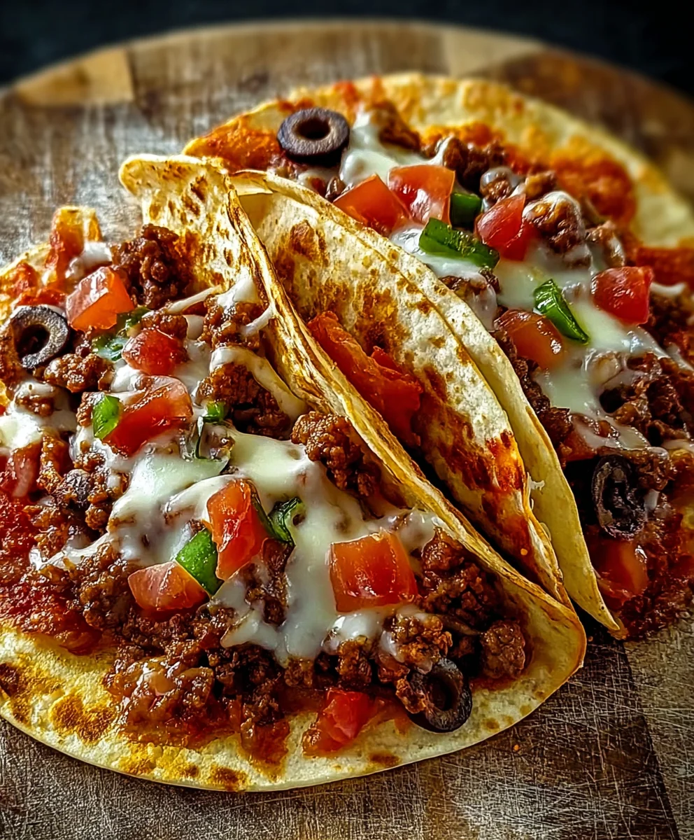 Meat Lovers Pizza Tacos - Bold Flavors You'll Crave