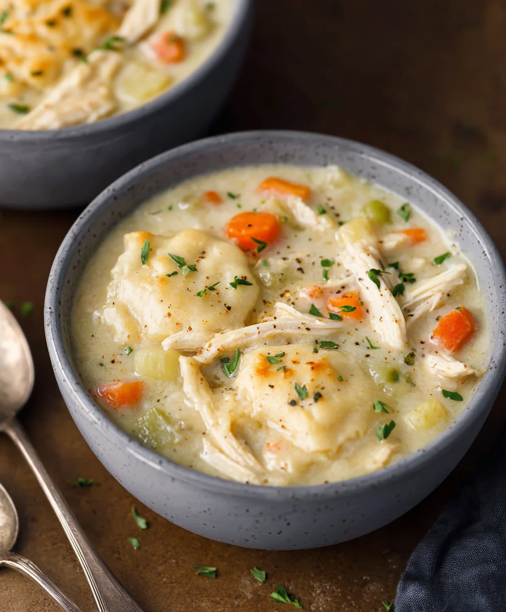 Cozy Chicken Pot Pie Soup - Easy Comfort Food Recipe