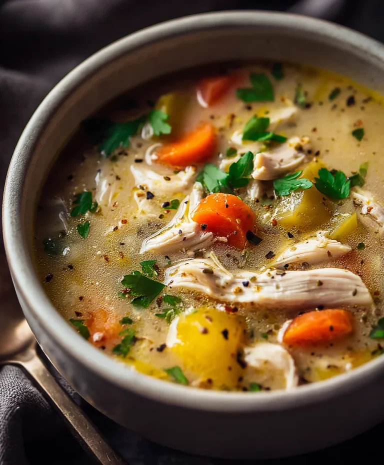 Easy Leftover Turkey Soup Delicious & Quick Recipe