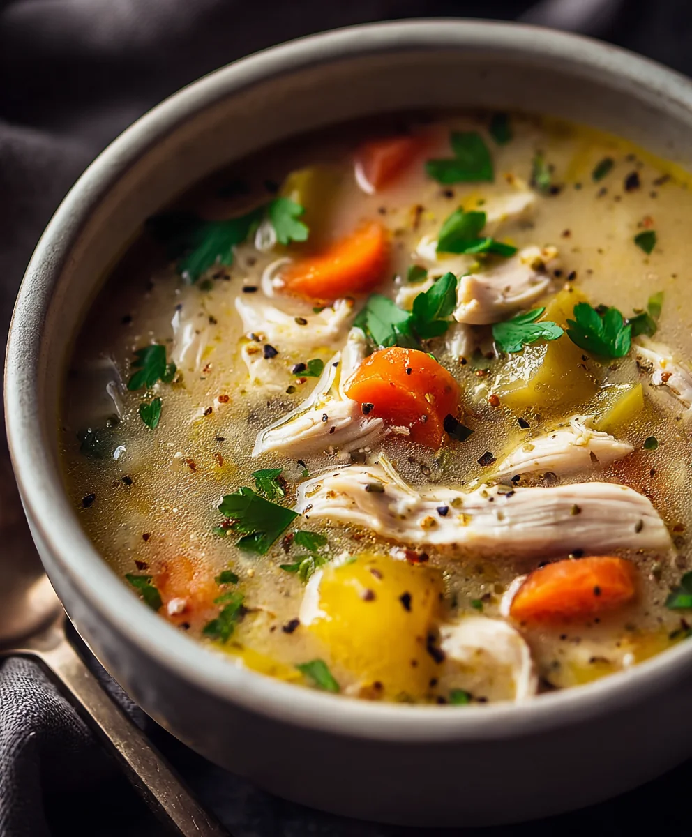 Easy Leftover Turkey Soup Delicious & Quick Recipe
