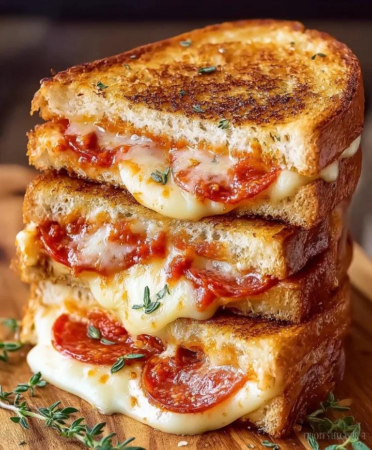 Grilled Cheese Pizza-Ultimate Comfort Food Fusion