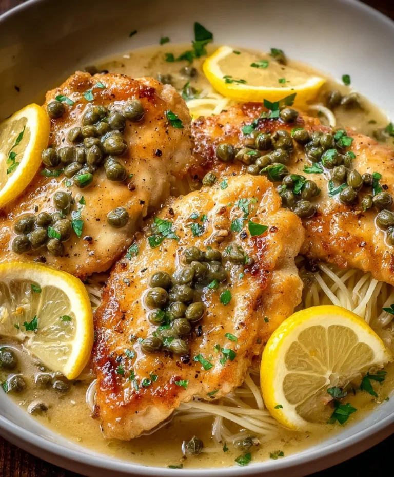 Easy Chicken Piccata – Quick & Zesty Lemon Butter Sauce