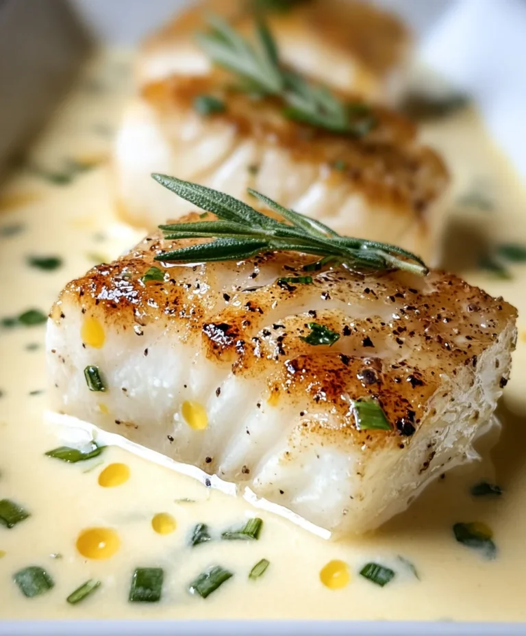 Baked Cod Coconut Lemon Cream Sauce Easy Weeknight Dinner
