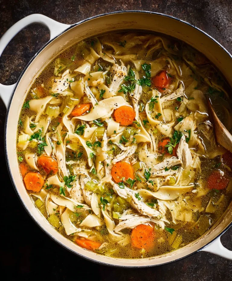 Hearty Chicken Noodle Soup Recipe-Comforting Classic