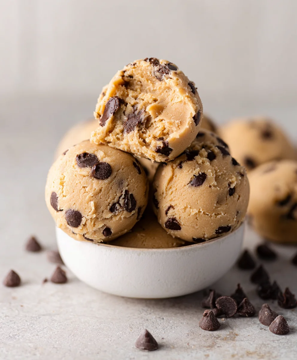 Edible Chocolate Chip Cookie Dough-Safe & Delicious