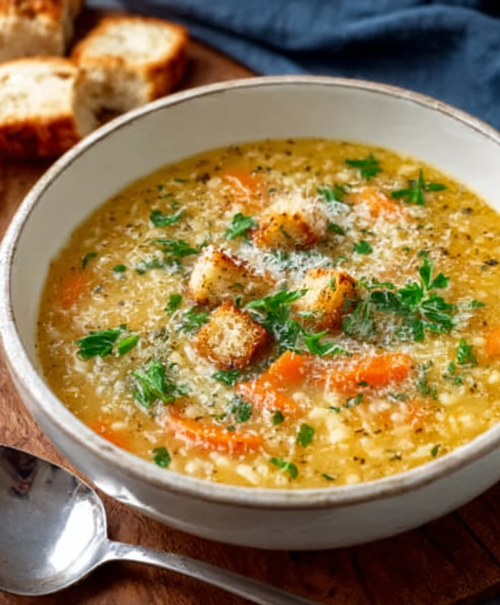 Italian Penicillin Soup-Healing Comfort Food