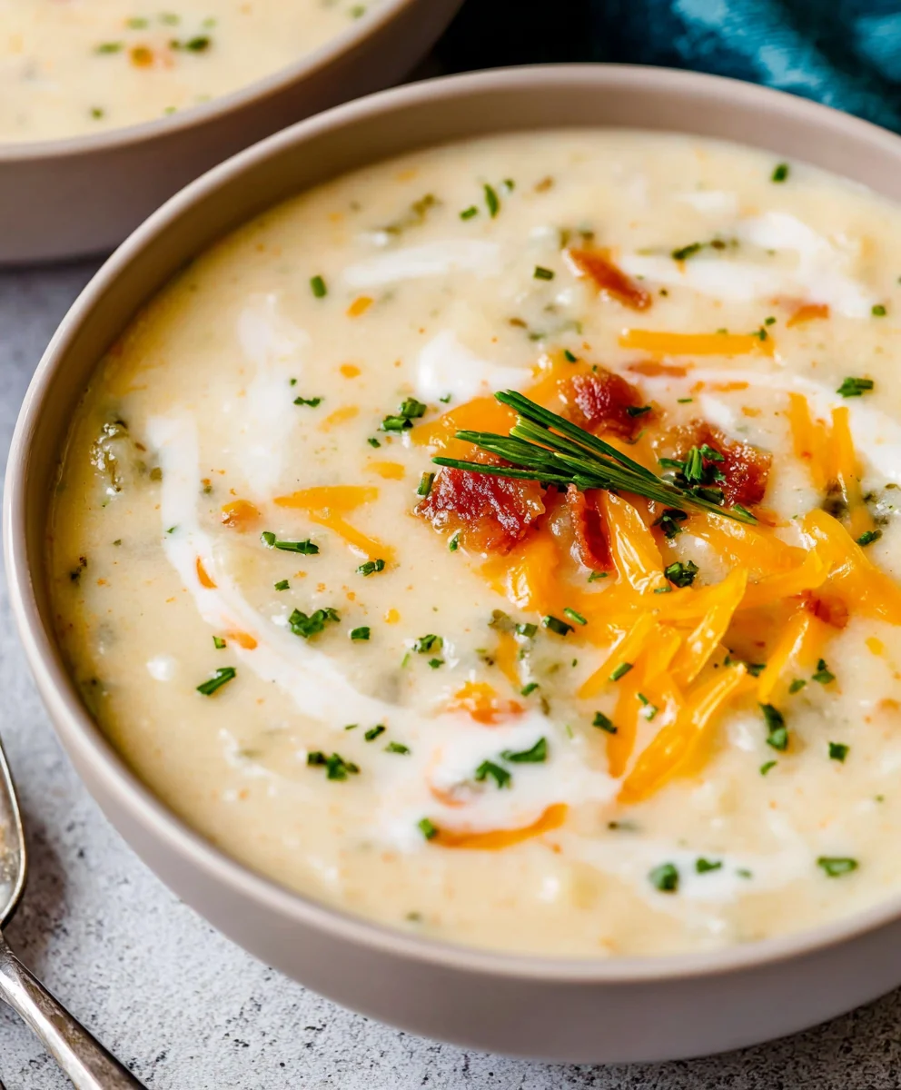 Easy Potato Soup Recipe - Delicious & Comforting