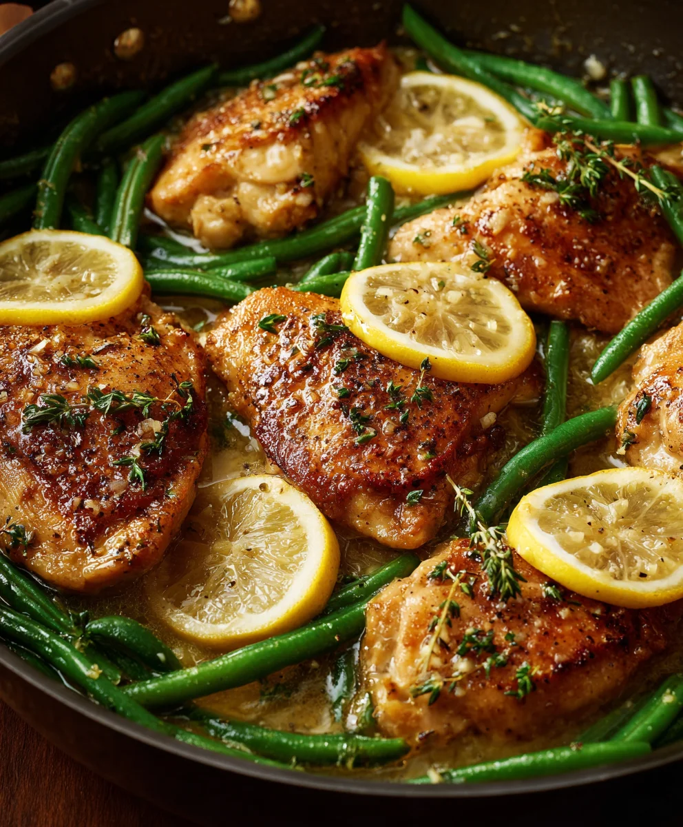 Lemon Garlic Butter Chicken Skillet - Easy Weeknight Meal