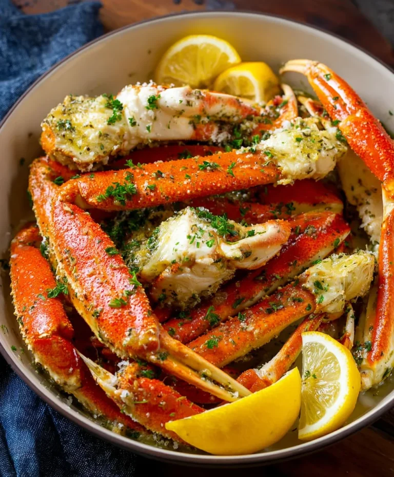 Garlic Butter Crab Legs – Easy Recipe