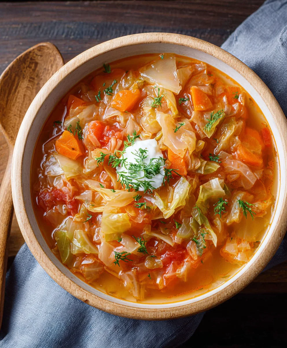 Weight Loss Cabbage Soup-Delicious & Healthy Recipe