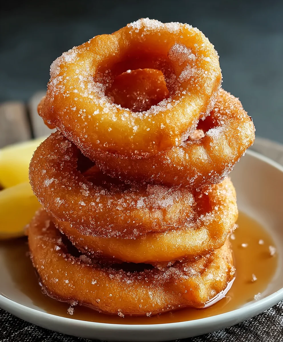 Easy Fried Apple Rings Recipe - Crispy & Delicious