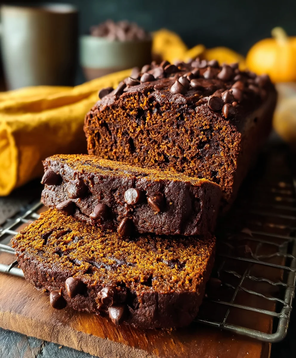 Delicious Chocolate Pumpkin Bread Recipe