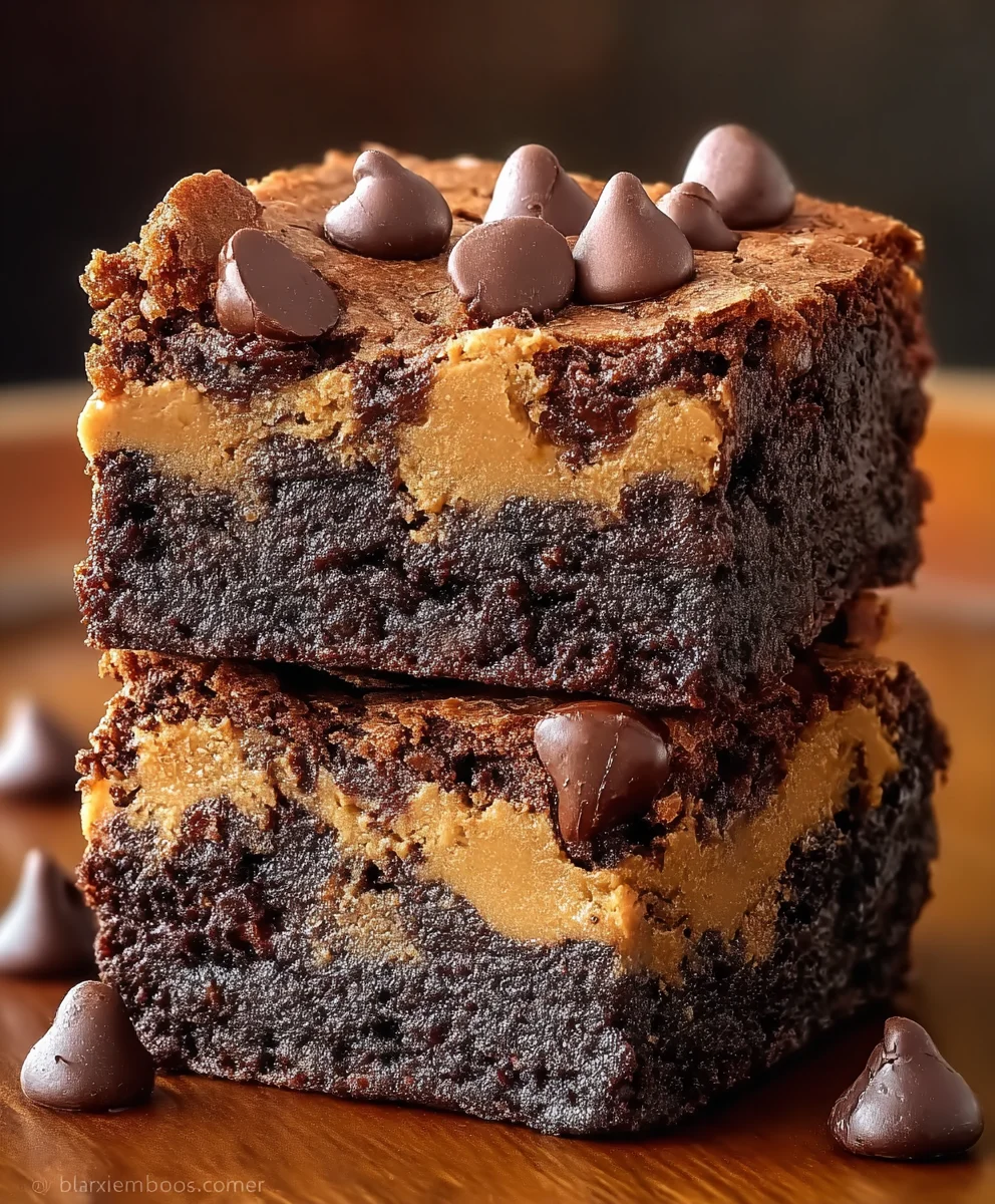 Chewy Brownie Cookie Bars-Decadent Dessert Recipe