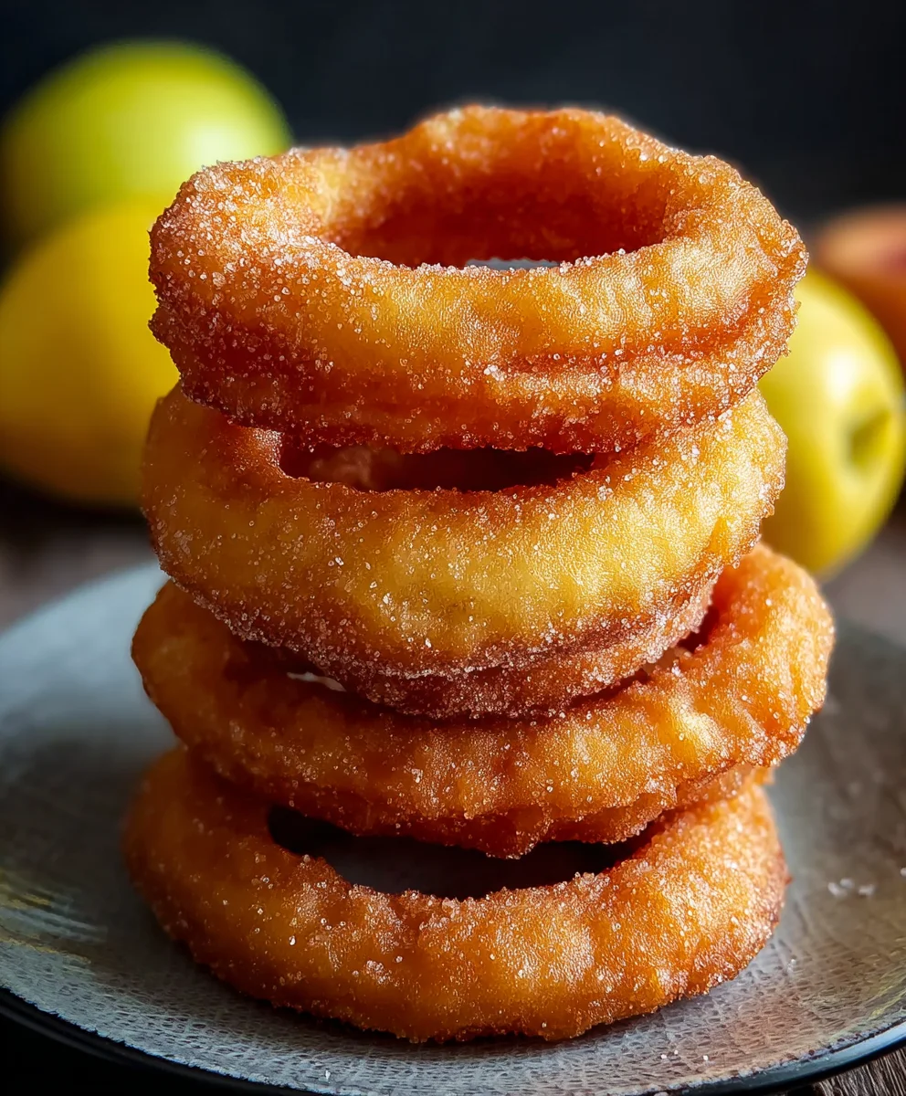 Easy Fried Apple Rings Recipe - Crispy & Delicious