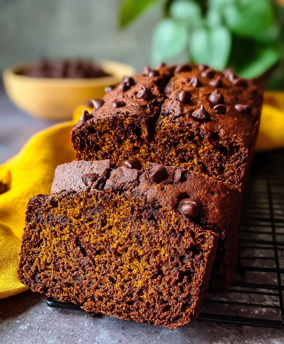 Delicious Chocolate Pumpkin Bread Recipe