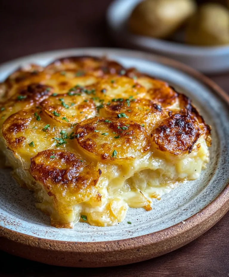 Easy Potatoes au Gratin Recipe- Creamy Comfort Food