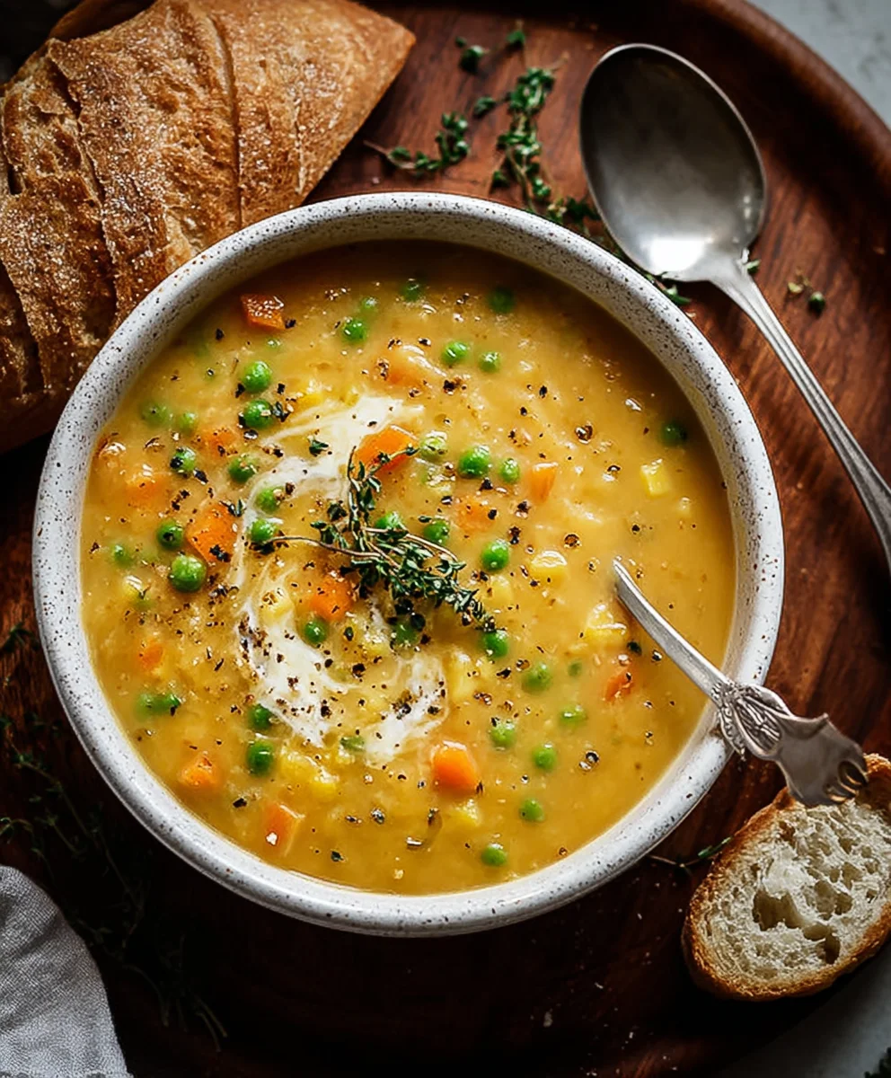 Easy One-Pot Creamy Vegetable Soup Recipe