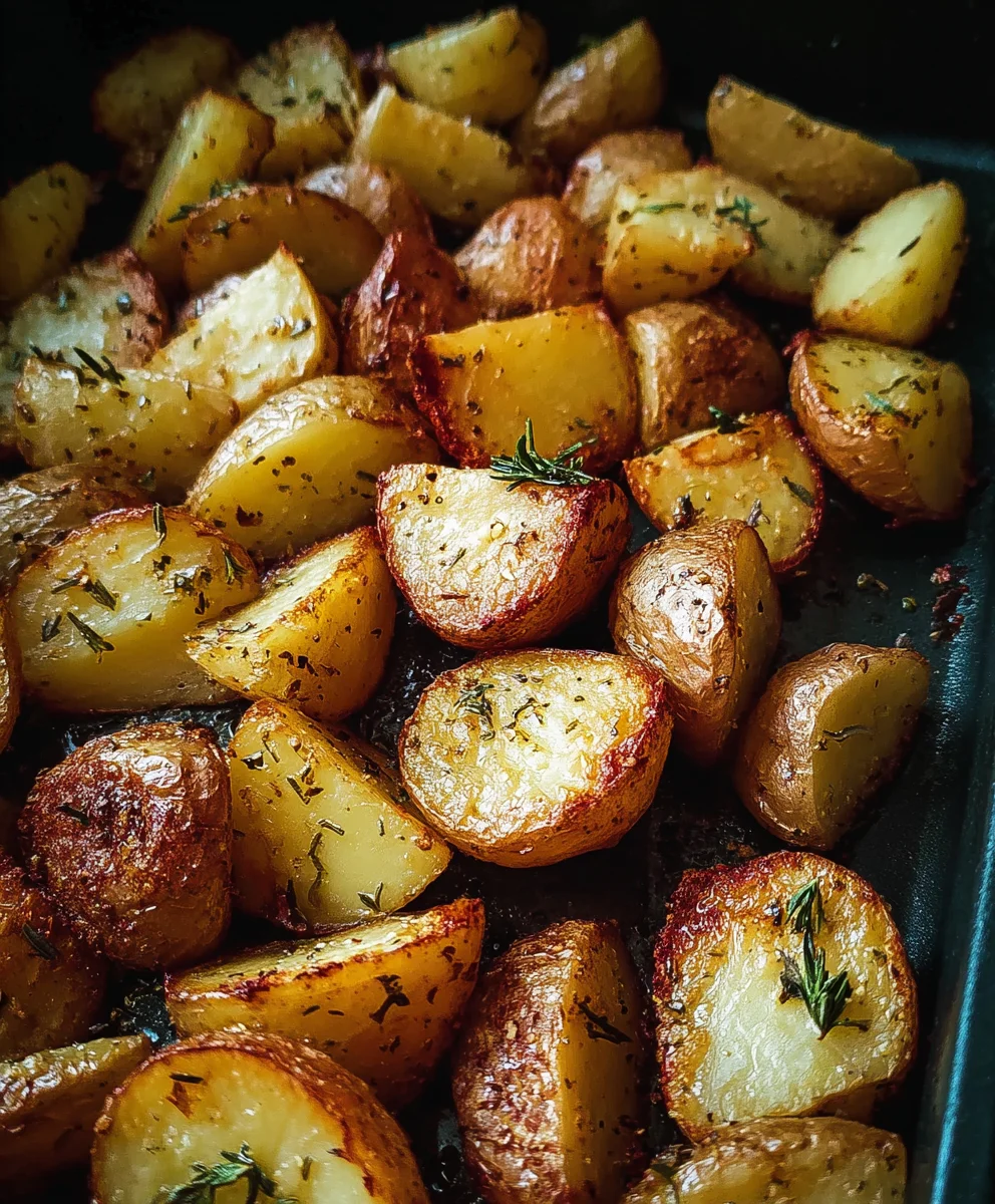 Crispy Roasted Russet Potatoes Recipe-Perfect Side Dish