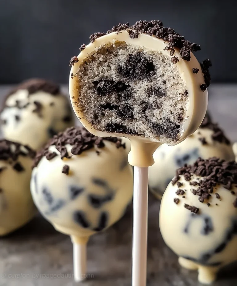Cookies & Cream Cake Pops Delightful Treat