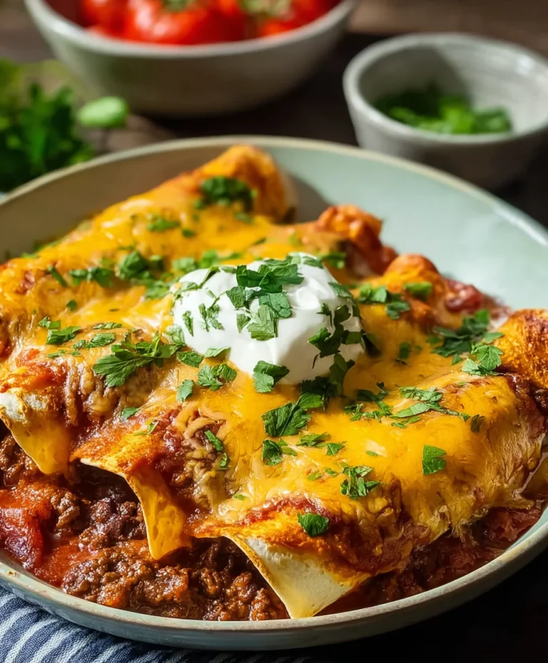 Easy Tex-Mex Beef Enchiladas – Flavorful Dinner