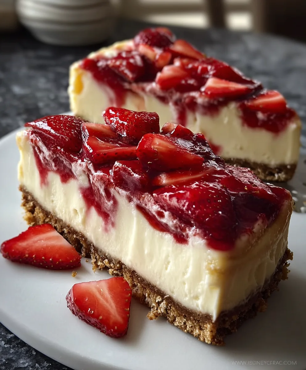 Best Strawberry Cheesecake Recipe Ever