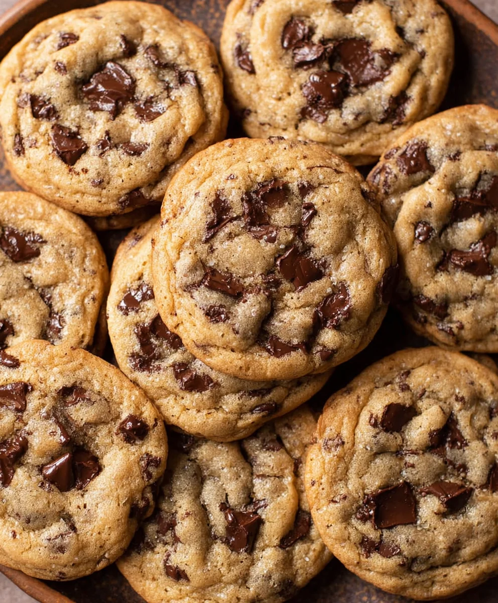 Bakery Style Chocolate Chip Cookies-Perfect Chewy Recipe
