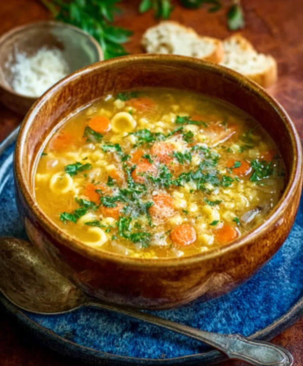 Italian Penicillin Soup-Healing Comfort Food