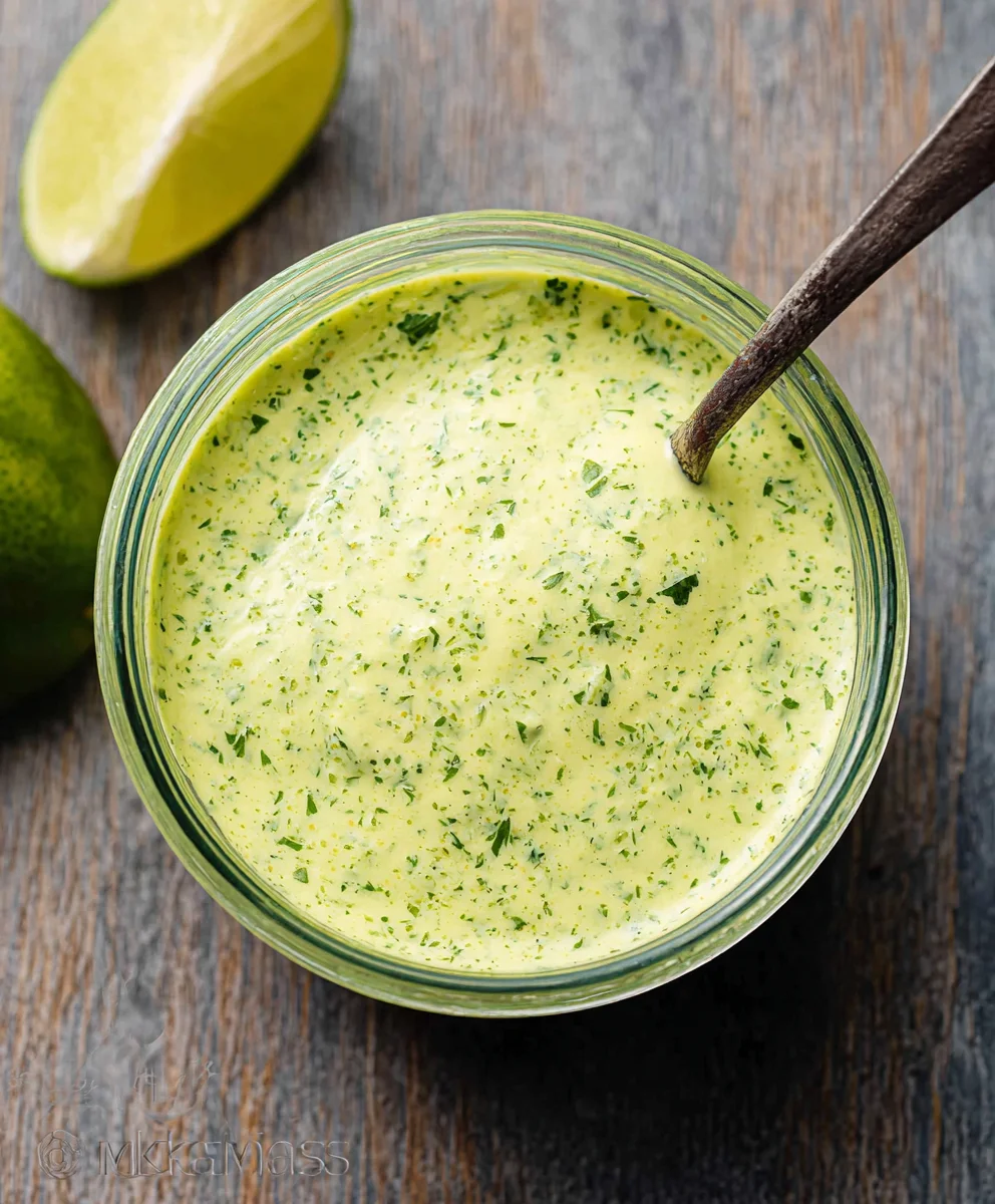 Zesty Cilantro Lime Sauce - Quick & Easy Recipe