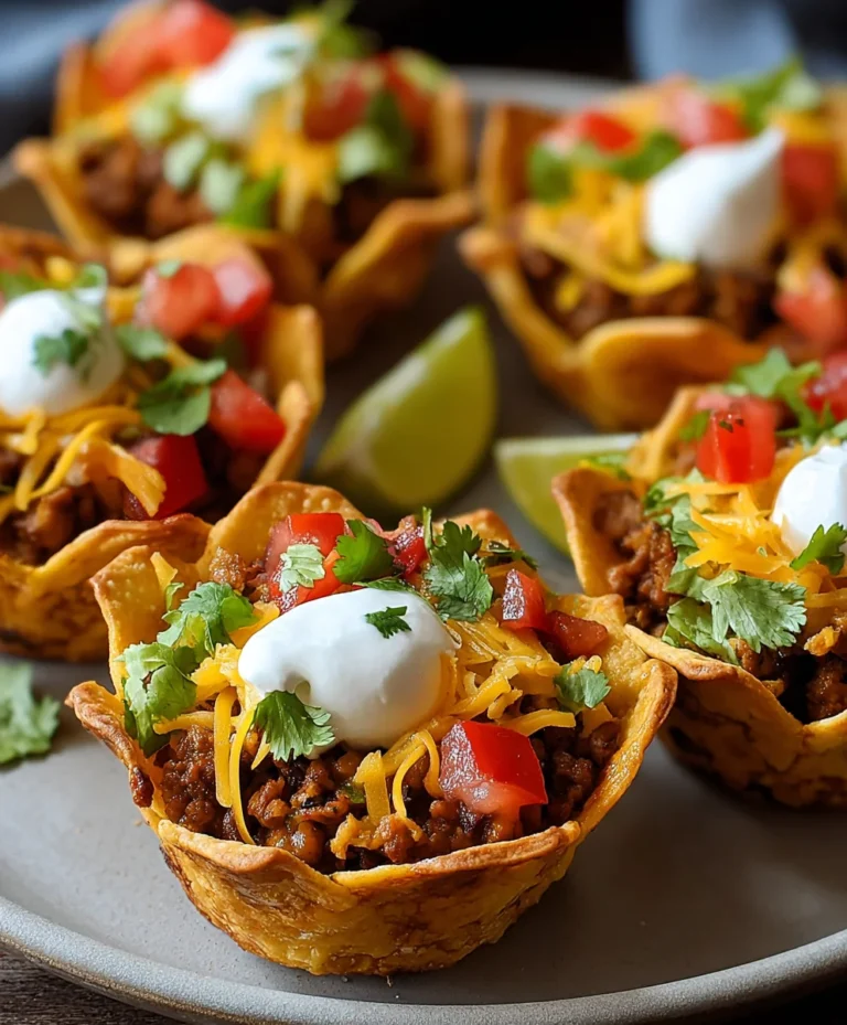 Easy Beef Taco Cups – Quick & Delicious Family Meal