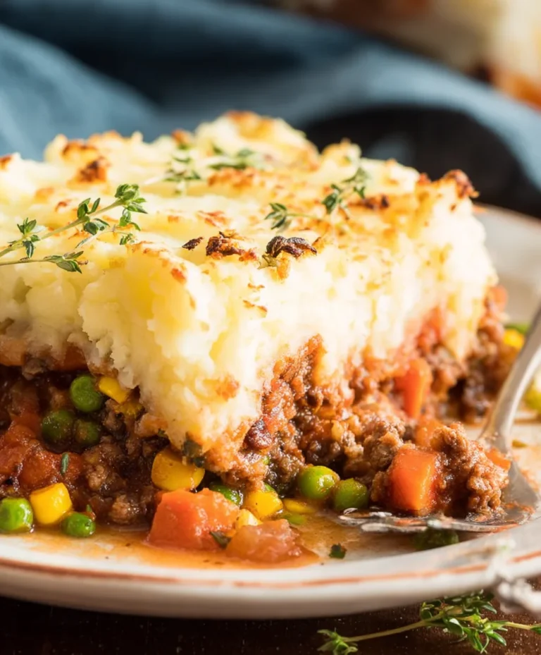 Classic Shepherd’s Pie Recipe – Hearty Beef Comfort Food