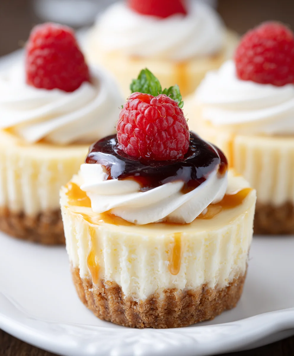 Best Mini Cheesecakes Easy-Creamy Recipe