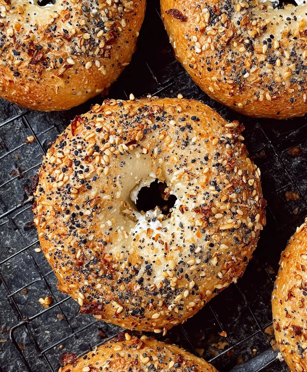 Protein Bagels with Cottage Cheese-Easy Recipe