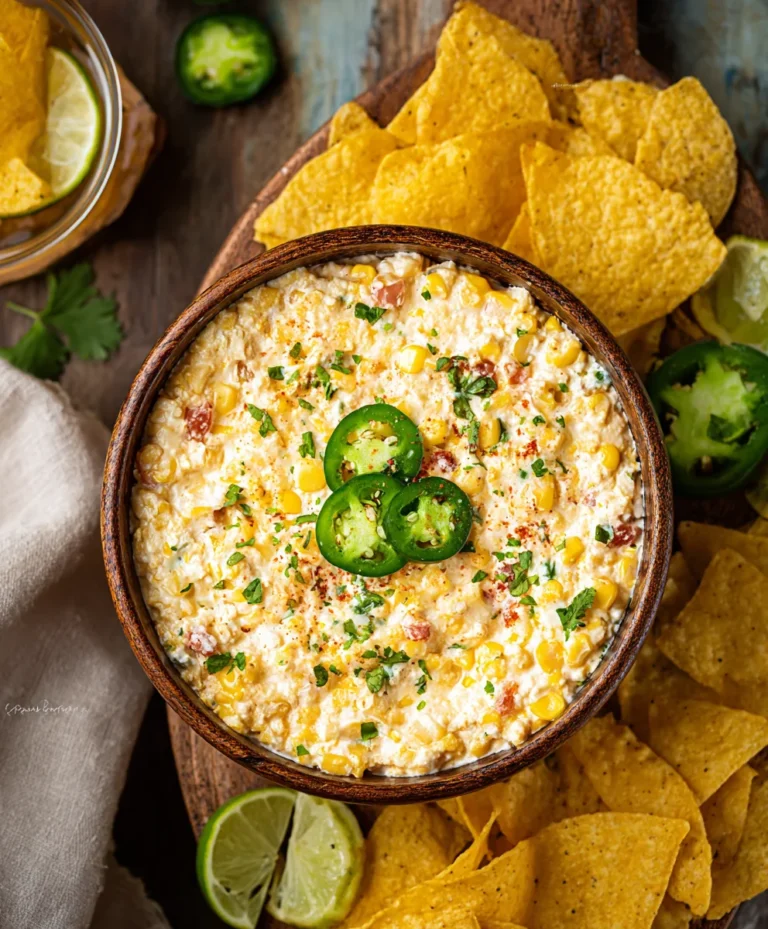 Crockpot Jalapeno Corn Dip – Creamy Spicy Comfort Food