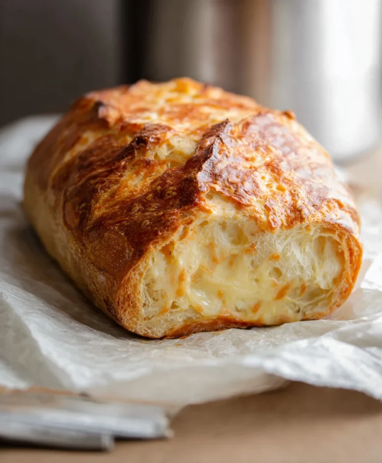 Easy Sourdough Cheese Bread Recipe – Cheesy & Delicious
