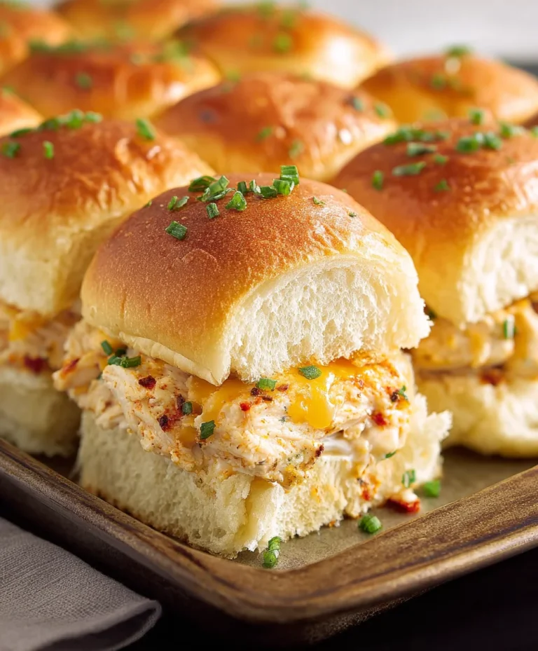Easy Crack Chicken Sliders on Hawaiian Rolls