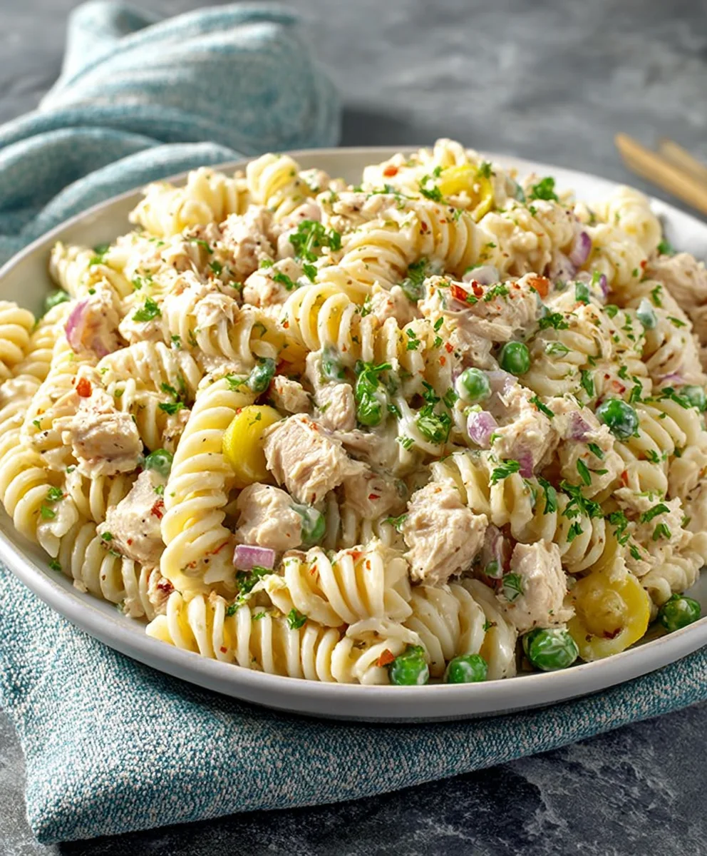 Easy Tuna Pasta Salad Recipe - Quick & Delicious Lunch