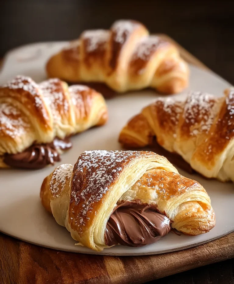 Easy Nutella Crescent Rolls – Delicious Dessert Recipe