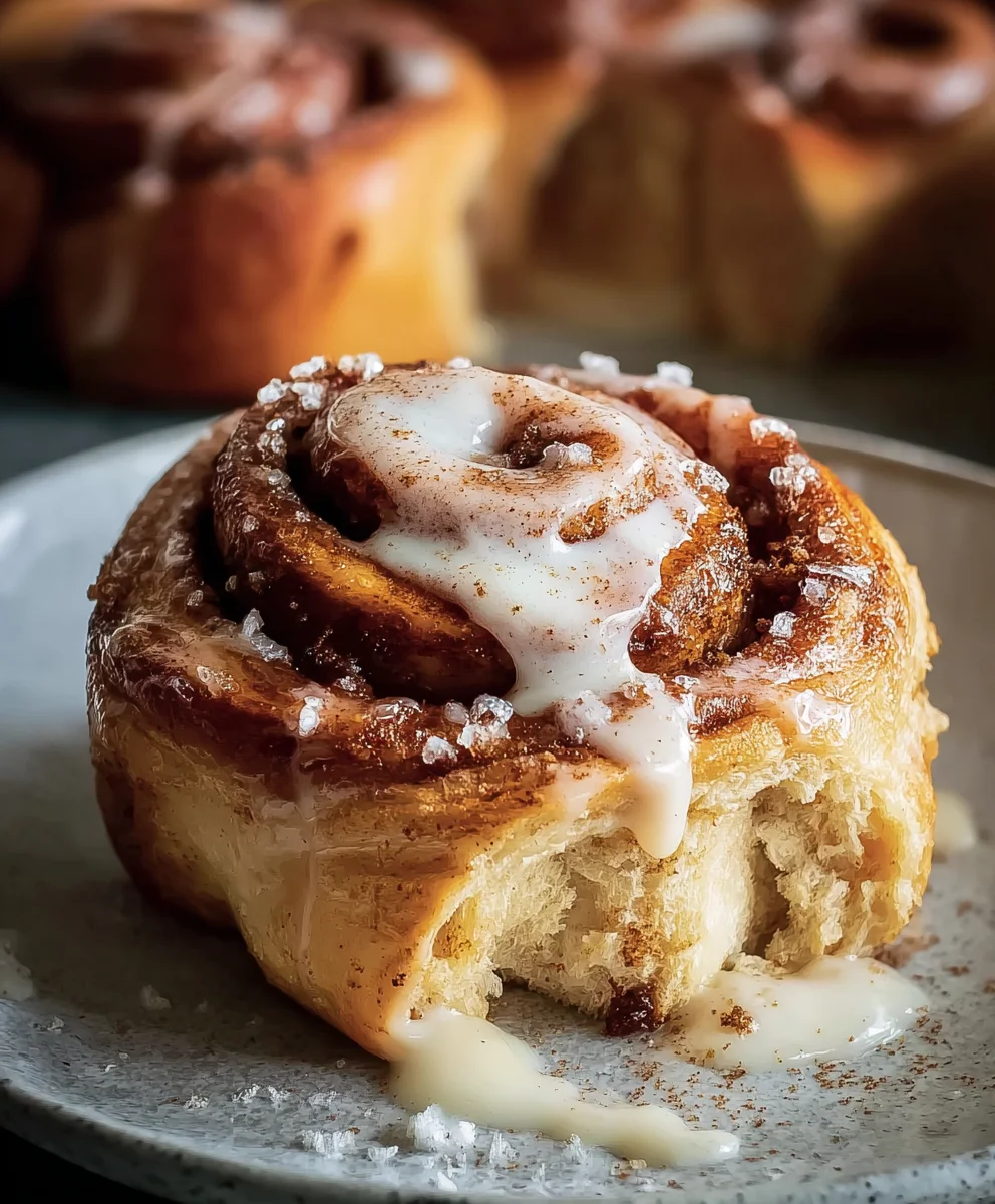 Fluffy Cinnamon Rolls with Cream-Soaked Swirls