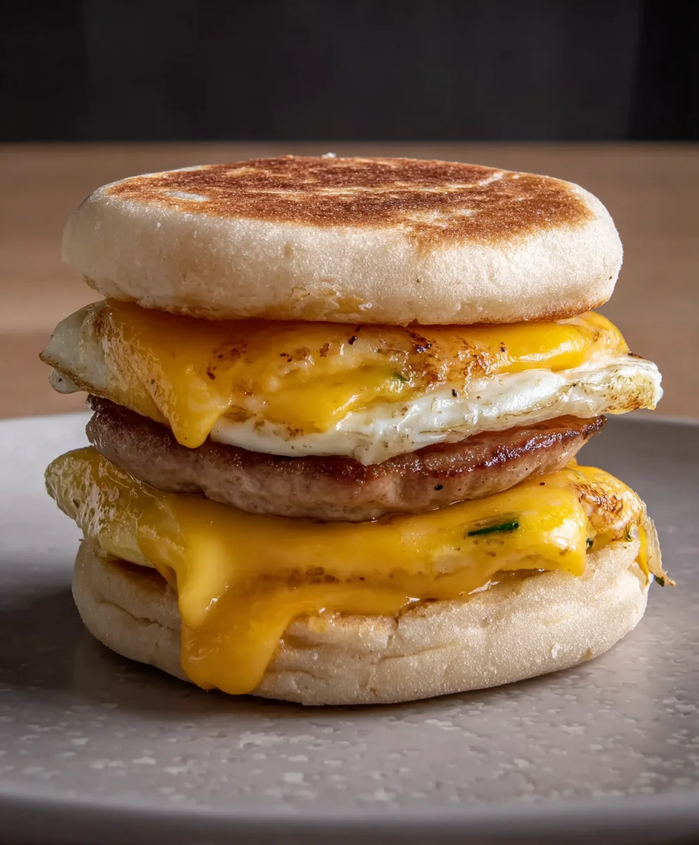 Make-Ahead Beef Breakfast Sandwiches-Easy Freezer Meal