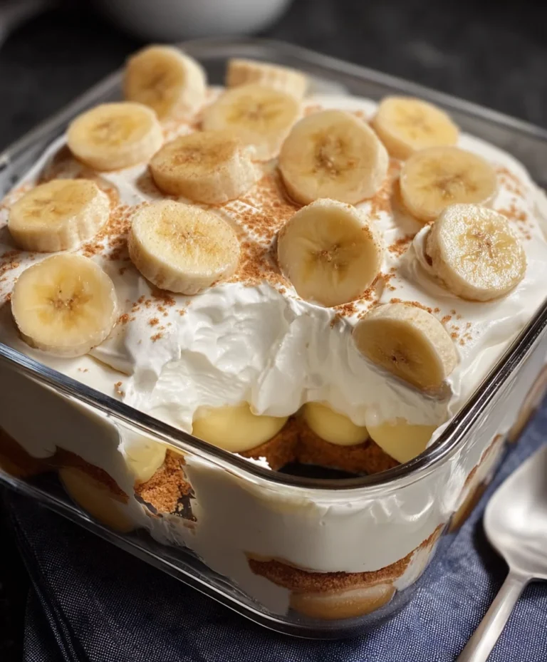 Creamy Banana Pudding Recipe – Easy & Delicious Dessert