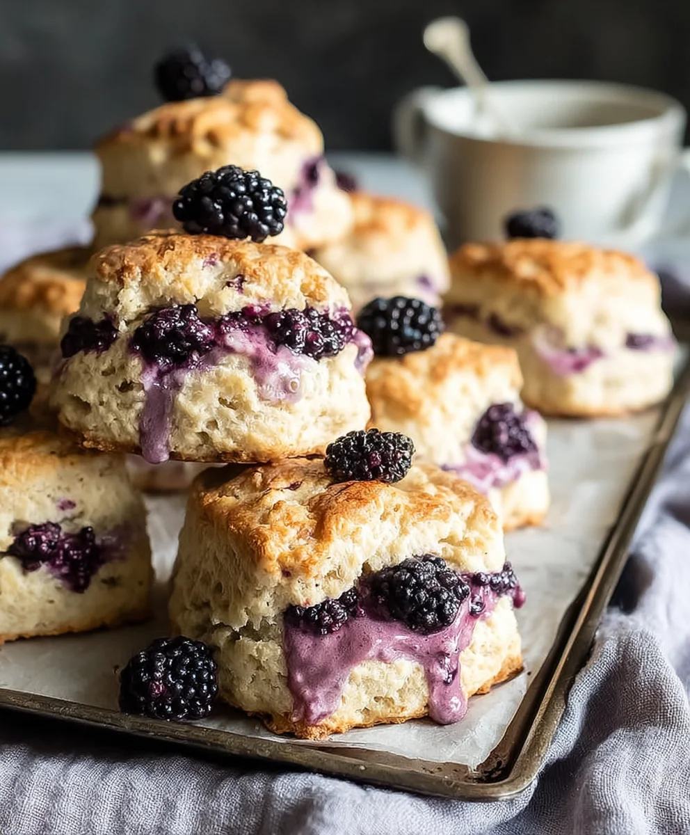 Blackberry Lavender Scones - Easy & Delicious Recipe