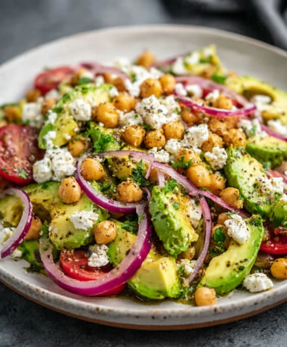 Easy Chickpea Salad - Quick Delicious & Healthy Lunch