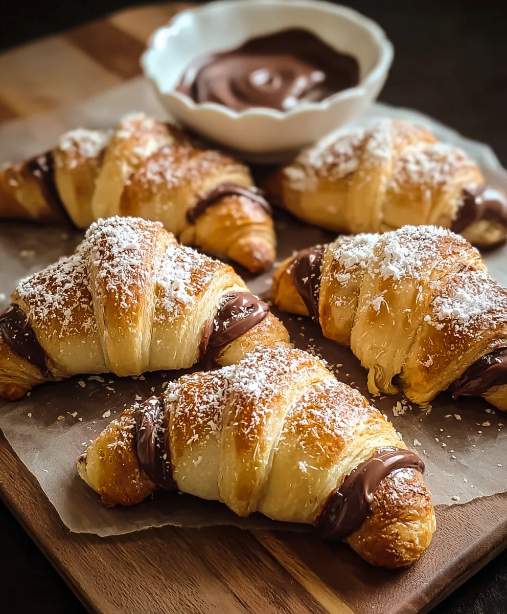 Easy Nutella Crescent Rolls - Delicious Dessert Recipe