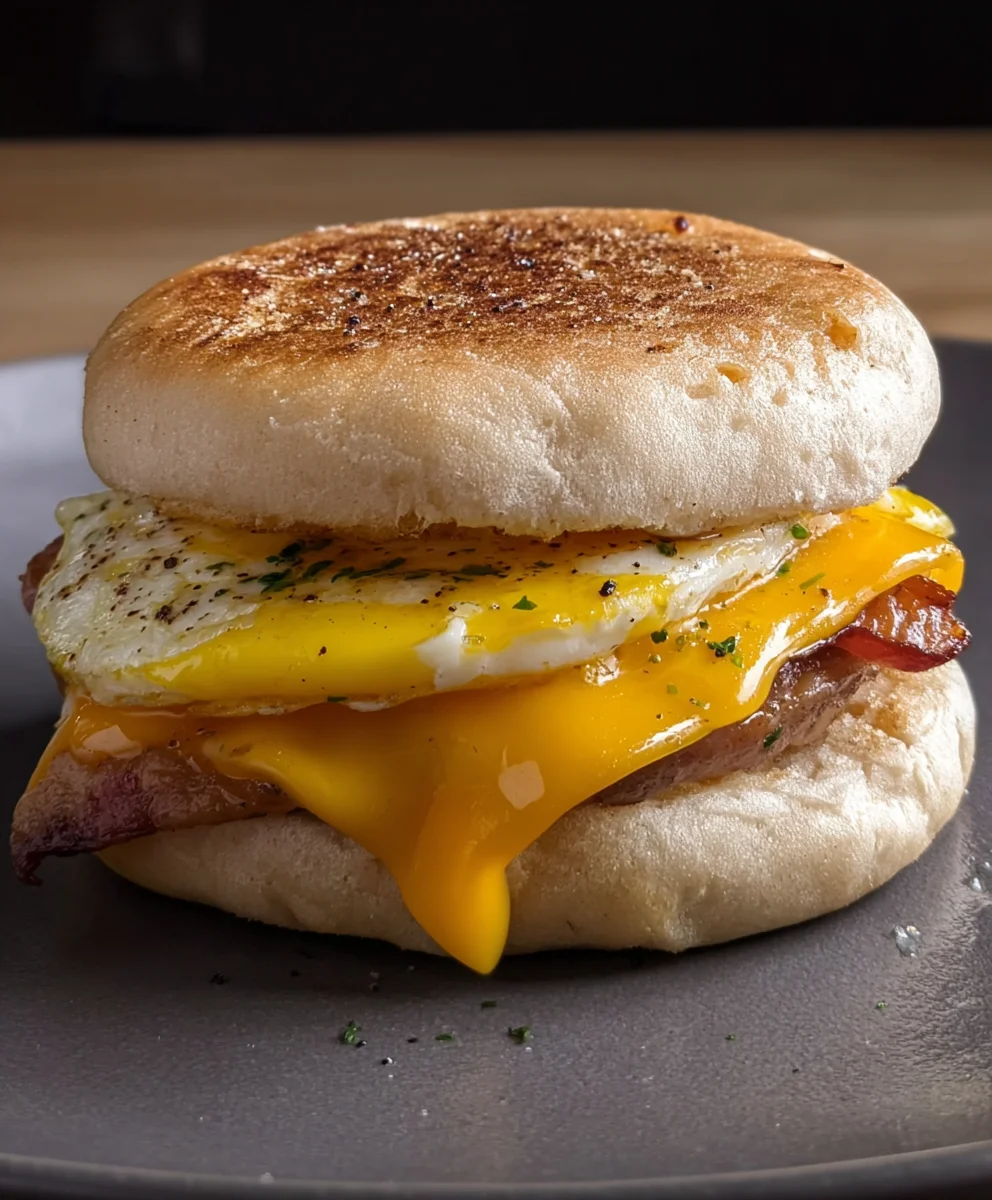 Make-Ahead Beef Breakfast Sandwiches-Easy Freezer Meal