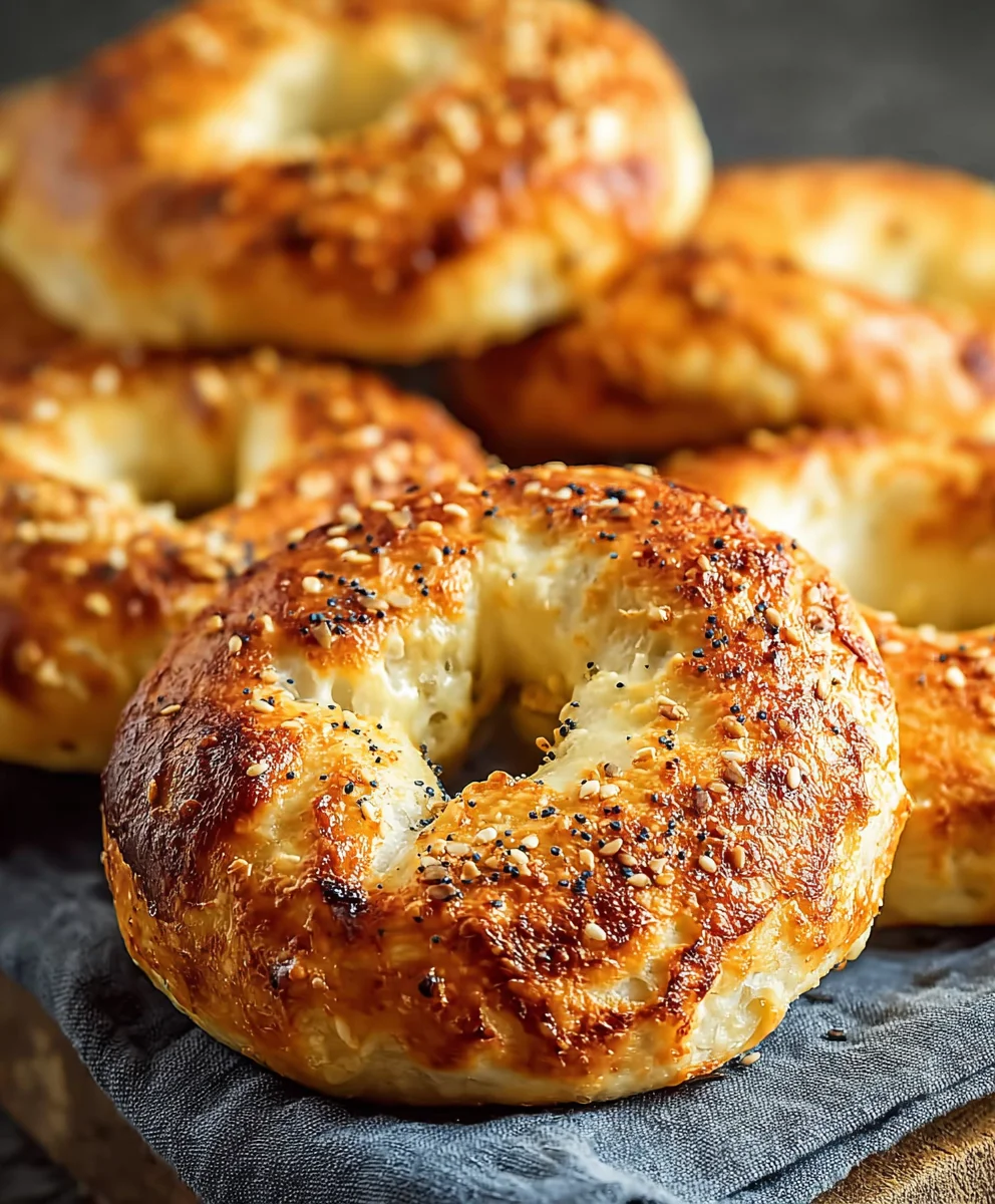 Greek Yogurt Bagels - High Protein Twist