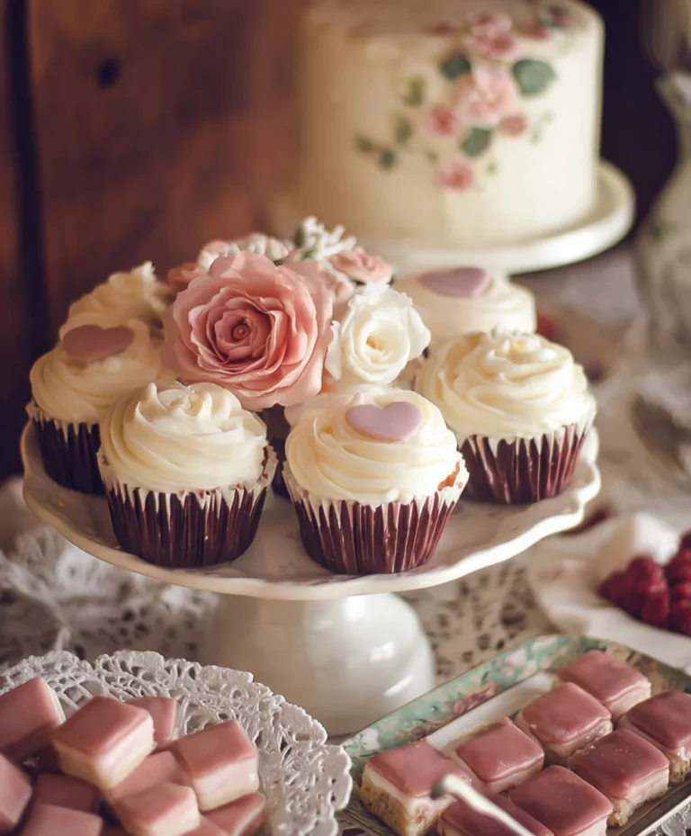 Vintage Wedding Dessert Table Ideas-Sweet Inspiration