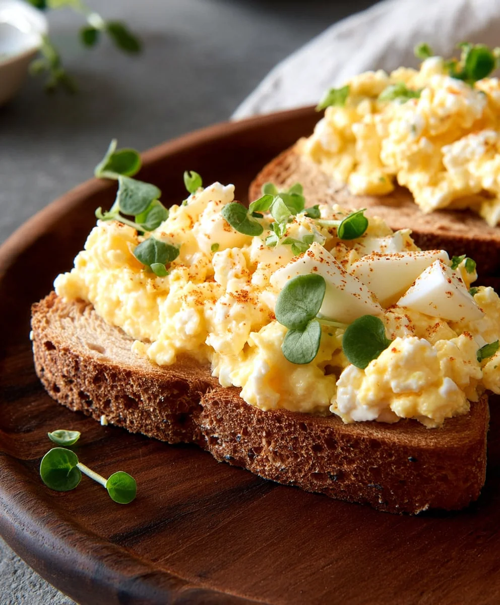 Healthy Egg Salad No Mayo Cottage Cheese