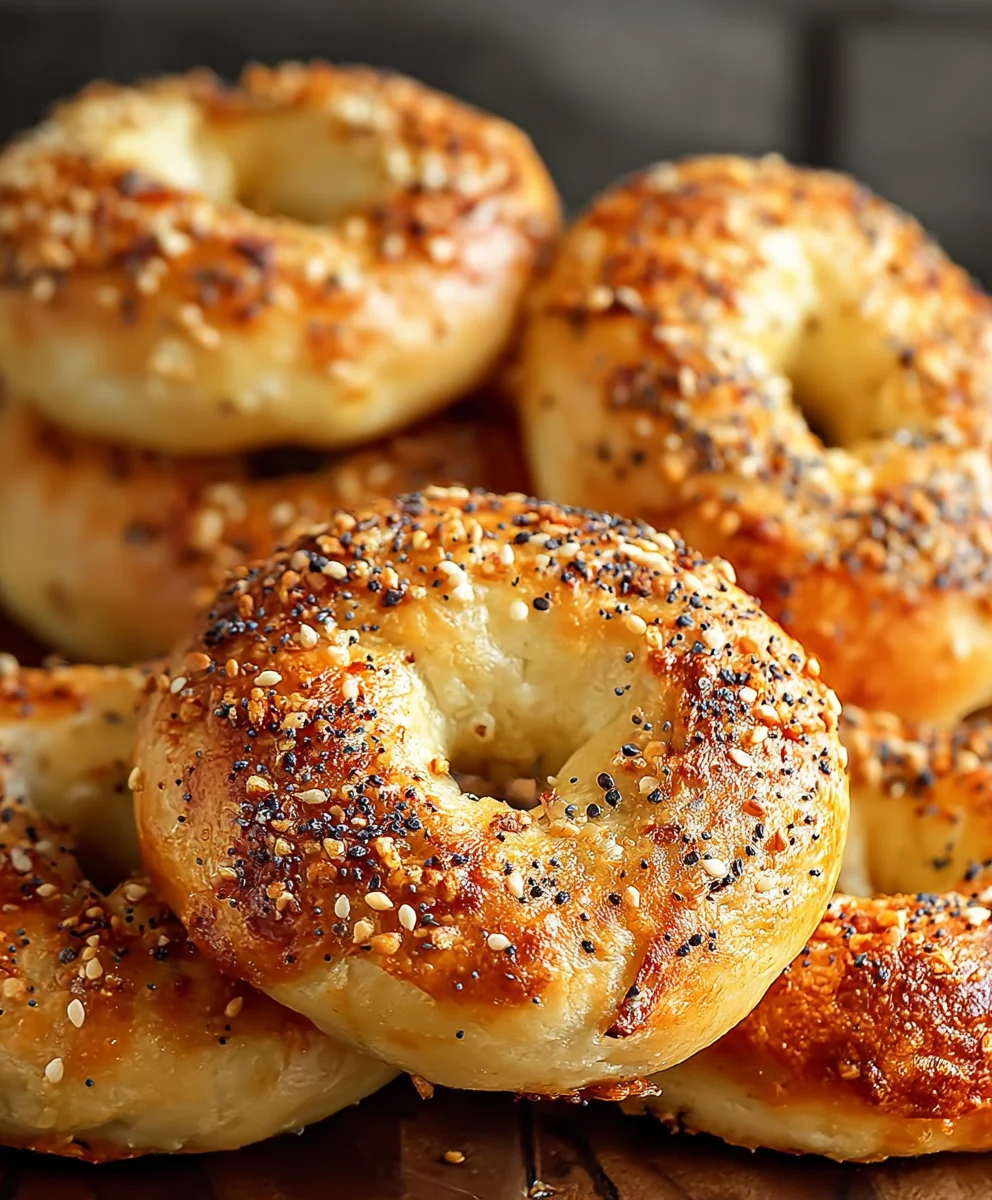 Greek Yogurt Bagels - High Protein Twist