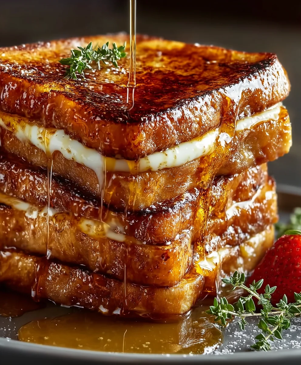 Crème Brûlée French Toast - Decadent Breakfast Delight